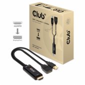 CLUB3D HDMI 2.0 TO DISPLAYPORT 1.2 4K60HZ HDR M/ F ACTIVE ADAPT