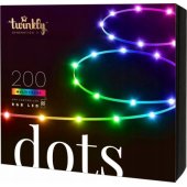 Dots išmanieji LED šviestuvai 200 RGB (spalvoti) 10 m