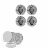 Spare round microfibre cloth for window robots 4pcs