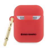 3D Kitty Head Airpods 1/ 2 cover red