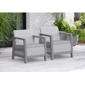 Scandi Linea Light Grey / Dark Steel Grey
