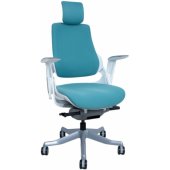Wau Teal Blue/ White