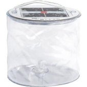 Ultron Folding LED lamp in white color, solar-powered