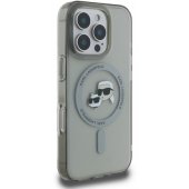 IML Metal Karl and Choupette Head MagSafe iPhone 16 Pro Max, juodas