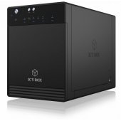 Išorinis HDD korpusas 3,5" USB 3.1 Juodas IB-3740-C31