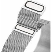 Magnetinis dirželis Galaxy Watch / Huawei Watch/ Honor Watch 20mm, sidabrinis