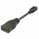Adapter Micro HDMI - HDMI 2.0 4K 60Hz 0.1m black