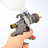 AWTools HVLP PRO dažymo pistoletas su viršutiniu bakeliu 600 ml 1,4 mm