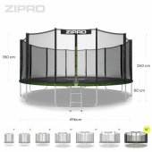 Jump Pro Outdoor Net 16FT 496cm