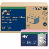Long-Lasting Cleaning Cloth Red W8 38 x 30cm
