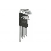 Topex Set of L-type torx wrenches T10-T50 9pcs (35D961).