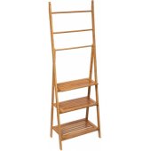 3-tier Towel Rack Bamboo
