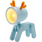 LED Animal Flashlight Blue Deer