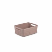 Basket Jute Pink 5L 27x20x11cm
