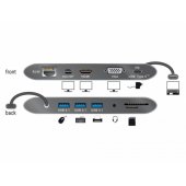 USB Type-C Docking Station (87297) Gray