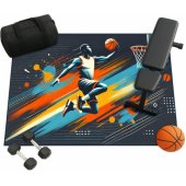 3D Basketball 100x150 cm