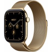 Watch Series 12 Cellular 46mm Radiant Gold Titanium Milanese S/ M