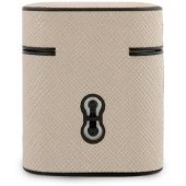 GUACA2VSATMLLG Saffiano case for Airpods 1/ 2 Beige