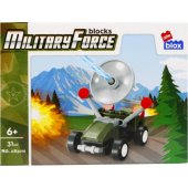 ALLEBLOX Militaria Blocks Military Vehicle 31 pieces Alleblox AB301