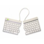 Wireless split keyboard in white RGOSBUKWLWH