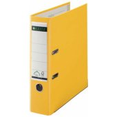 Segregator Leitz 180° dźwigniowy A4 80mm żółty (10105015)