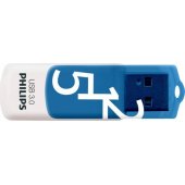 512 GB USB 3.0 Vivid Edition balta/ mėlyna FM51FD001B/ 00