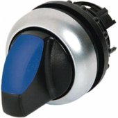 Eaton Illuminated 3 position pushbutton M22-WRLK3-B blue 216825