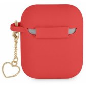 GUA2LSCHSR Silicone Case for Airpods / Airpods 2 Red