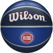Wilson Wilson NBA Team Detroit Pistons Ball WTB1300XBDET Navy Blue 7
