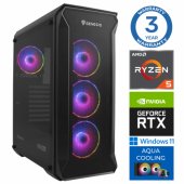AQUA Ryzen 5 7600X 16GB 1TB SSD+2TB RTX5070 12 GB W11Home