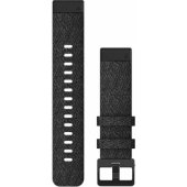 20mm Juoda/ Juoda nailoninė apyrankė