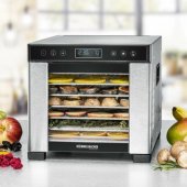 Rommelsbacher dehydrator DA 650 (stainless steel/ black, 600 watts, dry