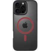 "MagForce Hyperstealth 2.0 Cover iPhone 16 Pro Max" Black-Red