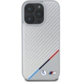 "M Carbon Tricolor Line MagSafe Case iPhone 16 Pro", pilkas