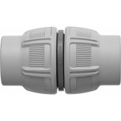 Gardena Liano Reparator 3/ 4, hose piece (grey, for 19mm textile hose)
