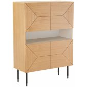 NATE 100x40xH140cm Oak