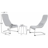 Melfi Set Grey 78337