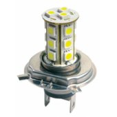 H4 LED 18SMD 5050 White 1pcs