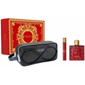Eros Flame Set EDP 100ml + Travel EDP 10ml + Bag