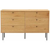 LINE 12x40xH75cm Melamine with Oak Bark