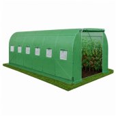 Foil Tunnel Garden Vegetable Greenhouse PRO Frame 25MM 10x3x2M 30M²