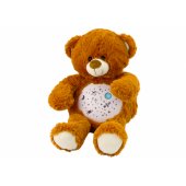 Teddy Bear Sleeping Lights Sounds Night and Day Mode Brown