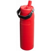 IceFlow gertuvė Flip Straw 2.0 700ml, tamsiai raudona