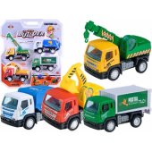 _7604358 Jokomisiada statybinių automobilių rinkinys, kranas ir savivartis ZA21