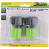 " Kinzo Kinzo - 3/ 4"" garden hose coupling. 2 pcs."