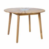 Set FLORIDA table and 4 chairs, grey