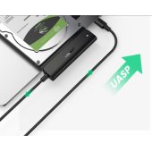 CM321 USB-C to SATA Adapter black