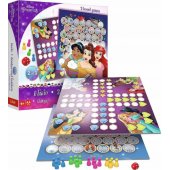 Žaidimas 2in1 Kinų šaškės/ Gyvatės ir kopėčios - Princess Disney Princess