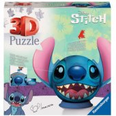 Ravensburger 3D dėlionės kamuolys Stitch su ausimis
