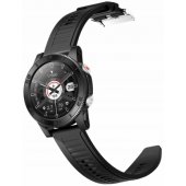 Voyager Black + Brown Strap
